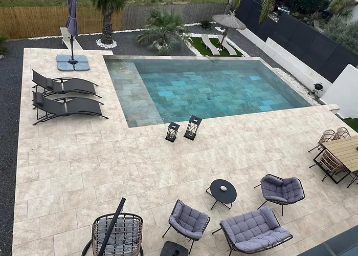 Privee Acces Piscine Alojamento de Acomodação e Pequeno-almoço *